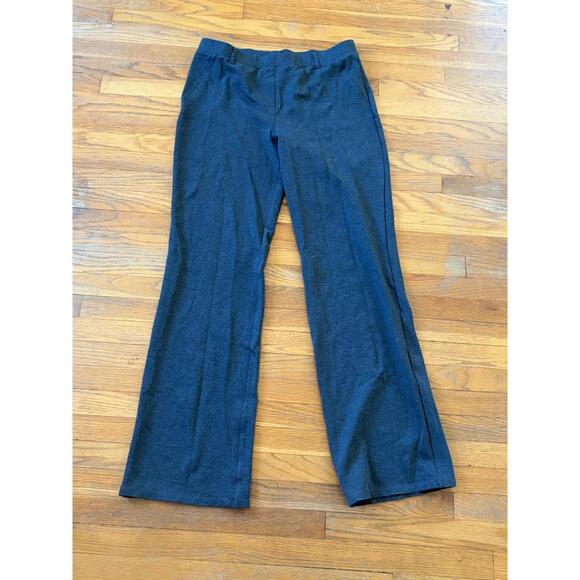 Quince Pants - Quince Dark Gray Pull-On Stretch Dress Pants – Women’s Size L